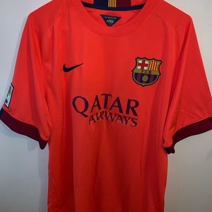 Nike Mens FC Barcelona Soccer Jersey Size XL